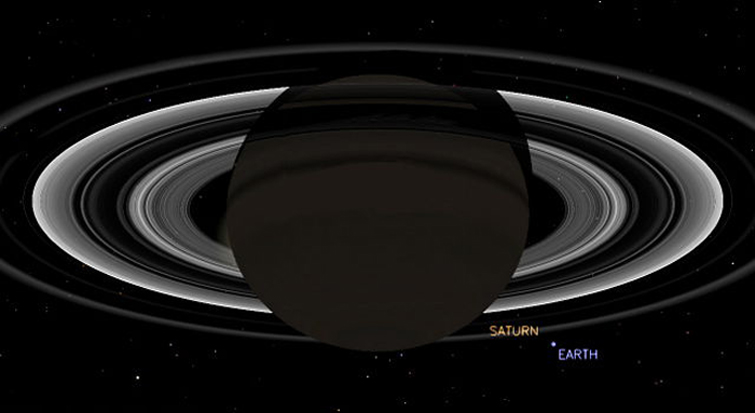NASA's Cassini Probe to Photograph Earth from Saturn This Week
